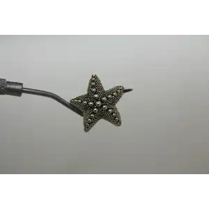 LORI BONN .925 S.S. STARFISH DIMENSIONAL SLIDE CHARM