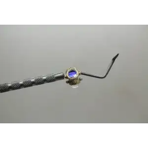 LAA TROLLBEADS .925 S.S. The TRINITY DICHROIC GLASS BEAD charm