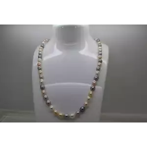 HONORA .925 S.S. PASTEL FRESHWATER PEARL necklace 18