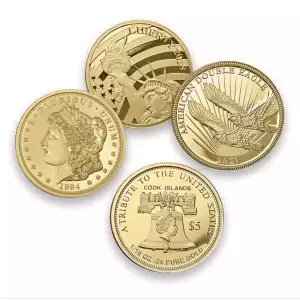 Cook Islands 1/10 of .24 Gold $5 Coins