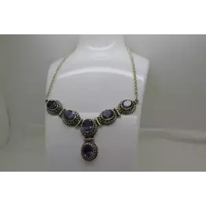 Vtg. .925 S.S. LAB GROWN ALEXANDRITE 