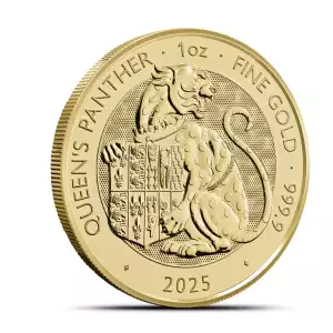 2025 1oz British The Royal Tudor Beast Queens Panther