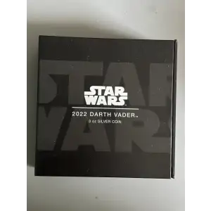 2022 Niue 3 oz. Coin Darth Vader Star Wars