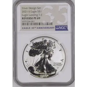2021 S Eagle Landing T-2 Silver Design Set (2)