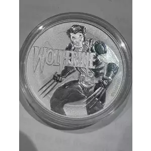 2021 Tuvalu 1 oz Silver Wolverine
