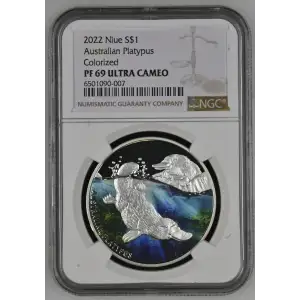 2022 Australian Platypus Colorized ULTRA CAMEO (2)