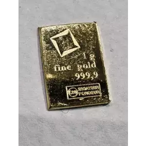 Loose 1g Gold Bar No Card