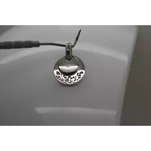 Vintage SILPADA .925 S.S. CELESTIAL DOUBLE DISK pendant