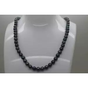 14k Yellow Gold HONORA TAHITIAN PEARL ball clasp necklace 16