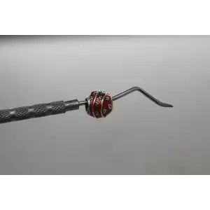 Authentic PANDORA ALE .925 S.S. RED ENAMEL VINES charm