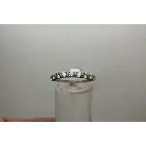 VERA WANG LOVE COLLECTION 14k W.G. 1.00ctw DIAMOND BAND size 7