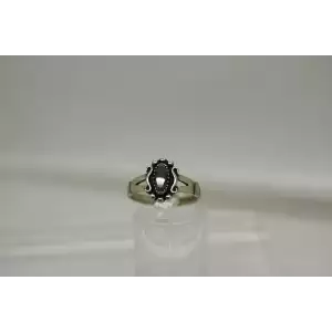 Vintage Sterling Silver SOUTHWESTERN HEMATITE ring size 6.75