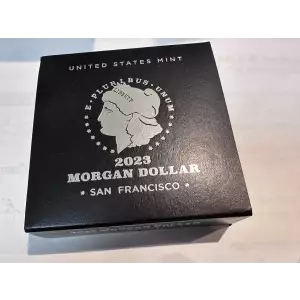 US MINT 2023 s Morgan 999 Fine Silver $1 Dollar Proof Coin
