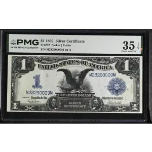 $1 1899 Blue Silver Certificates 232 (2)