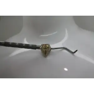 LAA TROLLBEADS .925 S.S. 3D DIAMOND IN THE ROUGH bead