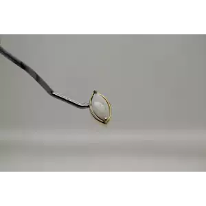 14k Yellow Gold Marquise Cut OPAL MARQUISE DESIGN pendant