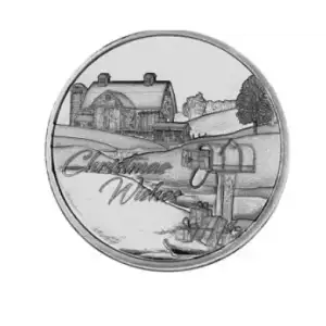 1oz 2024 Christmas Silver Round [DUPLICATE for #1878]