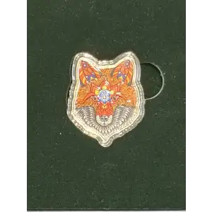 2021 PAMP 1oz Silver Coin Spirit Animals Electric Fox