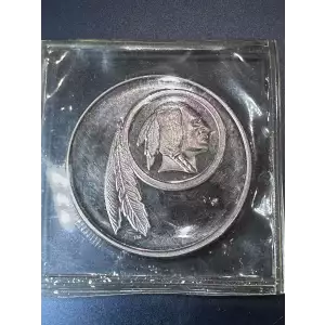 Super bowl XXII Champions 1987 1oz 999 Silver art round Redskins 
