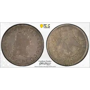 1795 $1 Flowing Hair, 2 Leaves (2)