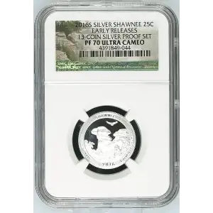 2016S SILVER EARLY RELEASES 13-COIN SILVER PROOF SET OFFICIAL US MINT SET ULTRA CAMEO (2)