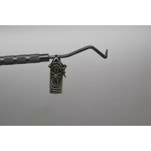 IBB .935 S.S. CYLINDER PRAYER BOX KEEPSAKE HOLDER pendant