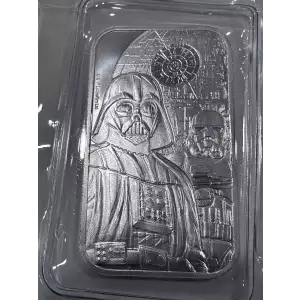 Star Wars 1oz Silver Bar Dark Side Sith