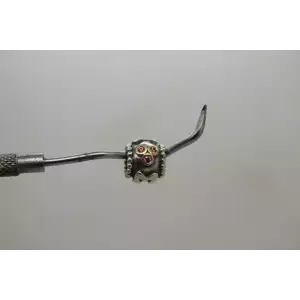 Authentic PANDORA ALE .925/14K MOM PINK CZ charm bead