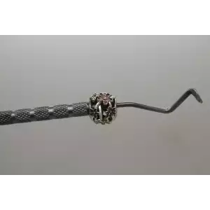 PANDORA ALE .925 S.S. OPENWORK PURPLE DAISY charm, Bees & Ladybug