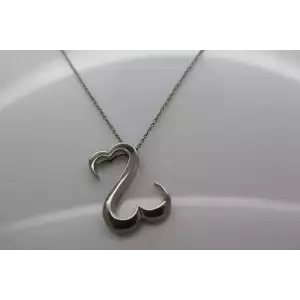 JANE SEYMOUR .925 Sterling Silver Large OPEN HEART COLLECTION 18