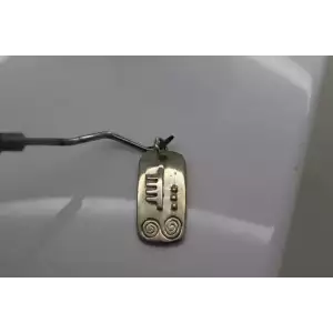 .925 Sterling Silver JULY CELTIC ASTROLOGICAL OGHAM pendant