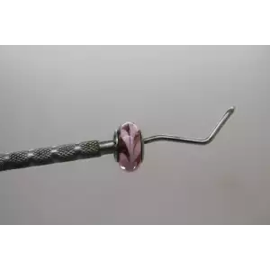 Authentic PANDORA ALE .925 S.S. PINK SWIRL MURANO GLASS charm