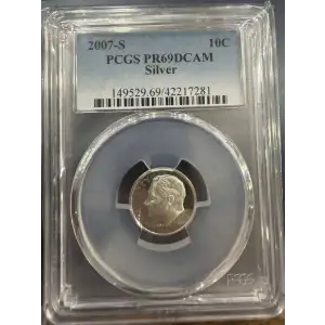 2007-S 10C Silver, DCAM (2)
