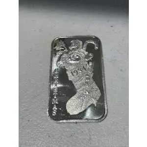 1 oz .999 Fine Silver Bar Madison Mint 1984 Christmas Cabbage Patch