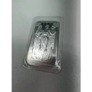 The Royal Mint 1 oz Greek Ladies Fine 999 Silver Bar