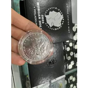 US MINT 2021 P Morgan 999 Fine Silver $1 Dollar Uncirculated Coin