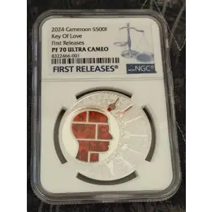 CAMEROON Silver 500 FRANCS