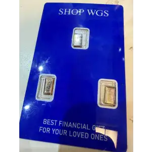 3pk Of 14k 1 Gram Bars