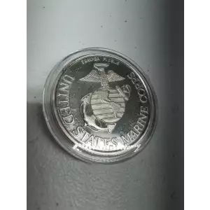 1 oz 999 US Marine Corps Operation Desert Storm Fine Silver Round