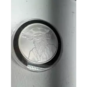 1 oz 999 Fine Silver Round Captain Edward Teach Blackbeard