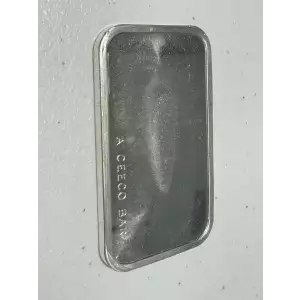 1 oz .999 Fine Silver A Ceeco Bar Independence Day July 4, 1974