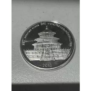 2012 Provident Metals 1 oz .999 Fine Silver Round Year of the Dragon