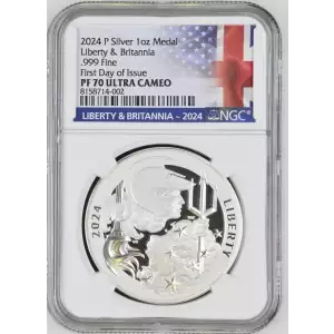 2024 P Liberty & Britannia .999 Fine - FDOI ULTRA CAMEO (2)