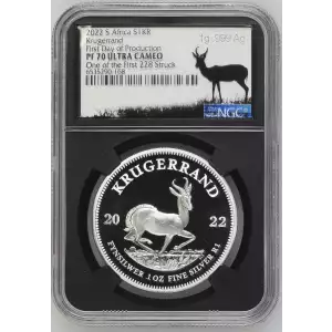 2022 Krugerrand First Day of Production ULTRA CAMEO (2)