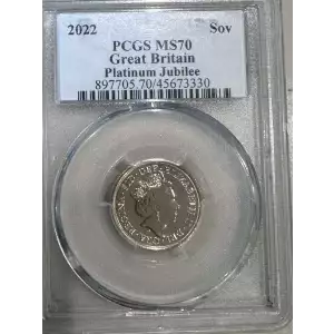 2022 Sov Platinum Jubilee