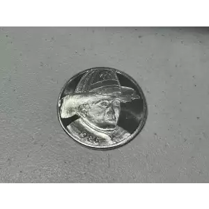 1 oz .999 Fine Silver Round 1986 America's Unsung Hero Fireman 