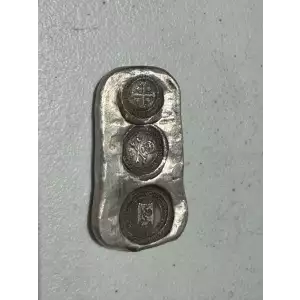 1 oz .999 Fine Silver Treasure Bar MK BARZ & Bullion Skull Pirate