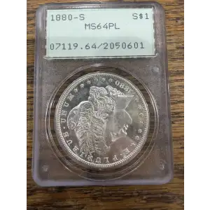 1880-S $1, PL
