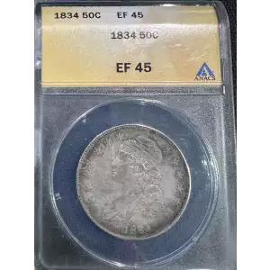 Half Dollars---Capped Bust, Lettered Edge 1807-1836 -Silver- 0.5 Dollar