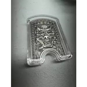 Korea 2 oz 999 Fine Silver Bar Asian Dragon Stacker